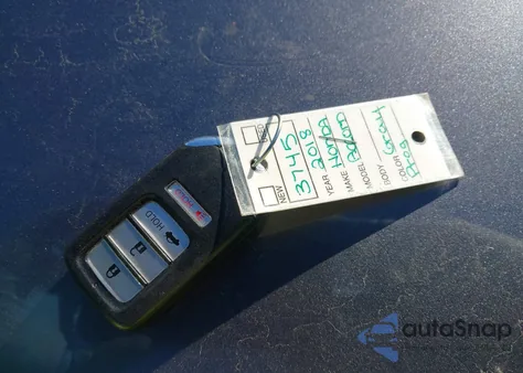 2018 Honda Accord Sport from USA, damaged, VIN 1HGCV1E39JA034572